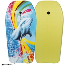 Bodyboard Waimea Print Geel