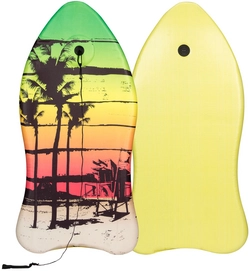 Bodyboard Waimea Ergo Shape II Schwarz Grün