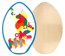 Skimboard Waimea Flatland Hout WFG