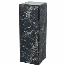 Pillar POLSPOTTEN Marble Look Black Large
