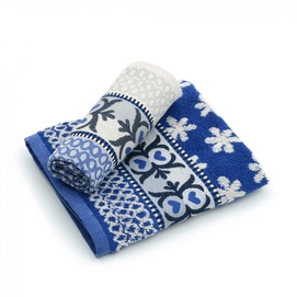 Theedoek Bunzlau Castle Nautique Royal Blauw