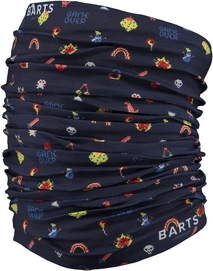 Nekwarmer Barts Unisex Multicol Videogame Navy
