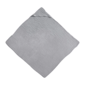 Badcape Jollein Wrinkled Hydrofiel Grijs (100 x 100 cm)