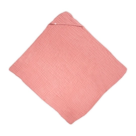 Badcape Jollein Wrinkled Hydrofiel Coral Pink (100 x 100 cm)