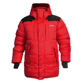 Jacket Bergans Men Expedition Down Parka Red Black