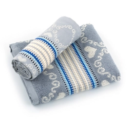 Keukendoek Bunzlau Castle Lace Grijs