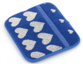 Pannenlap Bunzlau Castle Hearts Royal Blauw