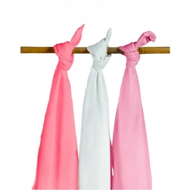 Multidoek Jollein Hydrofiel Multi Fuchsia (3-delig)