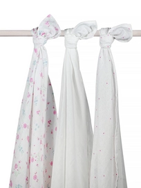 Multidoek Jollein Hydrofiel Blooming Pink (3-delig)