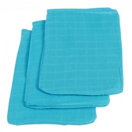 Washandje Jollein Hydrofiel Aqua (set van 3)