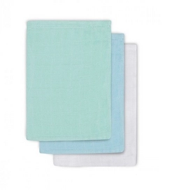 Washandje Jollein Hydrofiel Multi Mint (set van 3)