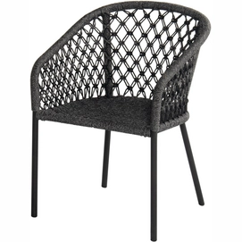 Gartenstuhl Hartman Hera Rope Dining Chair Carbon Black