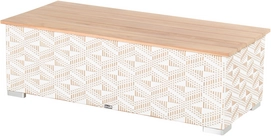 Loungetafel Hartman Malediven Coffee Table 2D Escher Natural White 140 x 60 x 45 cm