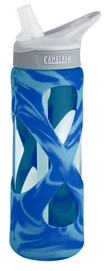Waterfles CamelBak Eddy Glass Blue Aqua Swirl 0,7L