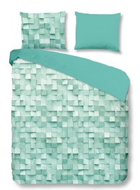Dekbedovertrek Good Morning Geometric Mint Katoen