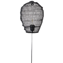 Wandlamp White Label Living Lena Black