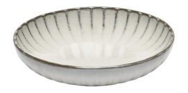 Dinner Plate Serax Inku Tableware White S 19 cm