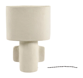 Tischlampe Serax Lighting by White Marie Michielssen Weiß M 36 x 23 x 54 cm