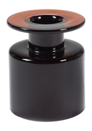 Vase Serax Wind & Fire By Marie Michielssen Black Brown S 18.5 x 18.5 x 22 cm