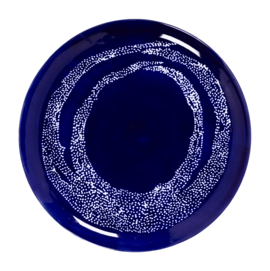 Dinner Plate Serax Feast Tableware By Ottolenghi Blue White L 26.5 cm