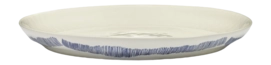 Serving Plate Serax Feast Tableware By Ottolenghi White Blue S 35 cm