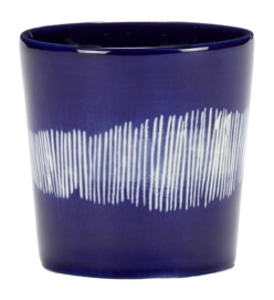 Koffiekop Serax Feast tableware by Ottolenghi Blue White 250 ml