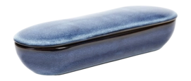 Schaal Serax Pure Interior By Pascale Naessens Dark Blue L 24,5 x 8,5 x 5 cm