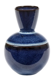 Pot met Deksel Serax Pure Interior By Pascale Naessens Dark Blue L 12 x 12 x 17 cm