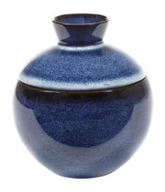 Pot met Deksel Serax Pure Interior By Pascale Naessens Dark Blue L 12 x 12 x 13 cm