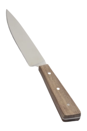 Coltello spelucchino Serax Dune by Kelly Wearstler 11 cm, Legno scuro di Noce