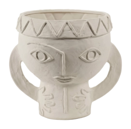 Vase Serax Urban Jungle by Marie Michielssen Beige L 33 x 29 x 28,0 cm