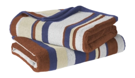 Douchelaken De Witte Lietaer Ophelia Caramel Blues (Set van 2)