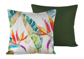 Housse de Coussin Décoratif De Witte Lietaer Barbados Treetop 40 x 40 cm (Ensemble de 2)