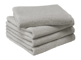 Serviette de Toilette MOODIT Troy Silver (Lot de 4)