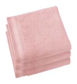 Hand Towel De Witte Lietaer Contessa Pearl Pink (50 x 100 cm) (Set of 3)