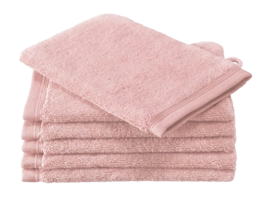 Wash Cloth De Witte Lietaer Contessa Pearl Pink (Set of 6)