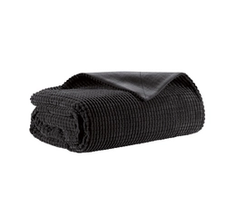 Plaid Home Living Noples Soft Touch Black