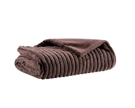 Plaid Home Living RIB Soft Touch Brown
