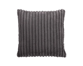 Sierkussen Home Living RIB Soft Touch Grey (45 x 45 cm)