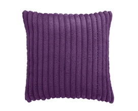 Sierkussen Home Living RIB Soft Touch Purple (45 x 45 cm)