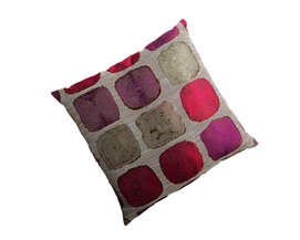 Sierkussen Home Living Wood Jacquard Rose (45 x 45 cm)