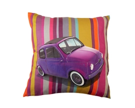 Sierkussen Home Living Cabrio Purple (45 x 45 cm)