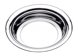 Ciotola Piatto fondo da portata BergHOFF Ron Line Ø 30 cm, Acciao Inox lucido
