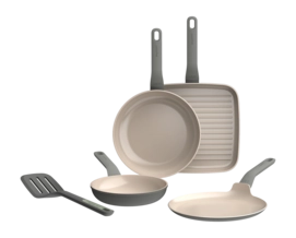 Pan Set Non-Stick with Spatula BergHOFF Leo Line (4 pc)