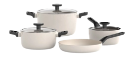 Pannenset Antikleef Spirit BergHOFF Leo Line Gints + Recycled (7-delig)