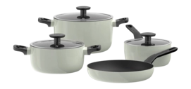 Pan Set Non-stick BergHOFF Leo Recycled Sage (7 pc)