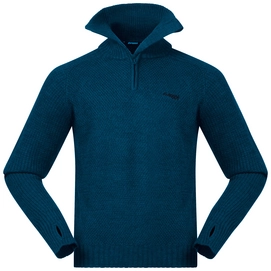 Pull Bergans Men Ulriken Jumper Stone Blue Mel