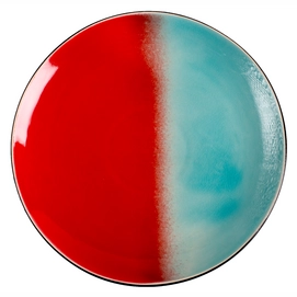 Coupe Plate Gastro Red Blue Round 26.5 cm (3 pc)