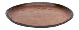 Serveerbord Serax Pure Tableware By Pascale Naessens Black Brown L 33,6 cm