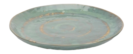 Essteller Serax Pure Tableware by Pascale Naessens Sea Green L 28 cm